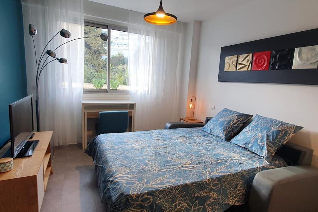 Bd Grosso Apt 4 Prs, 300M Plage, Clim, Parking Niza Exterior foto