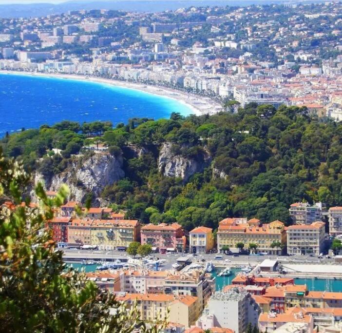 Bd Grosso Apt 4 Prs, 300M Plage, Clim, Parking Niza Exterior foto