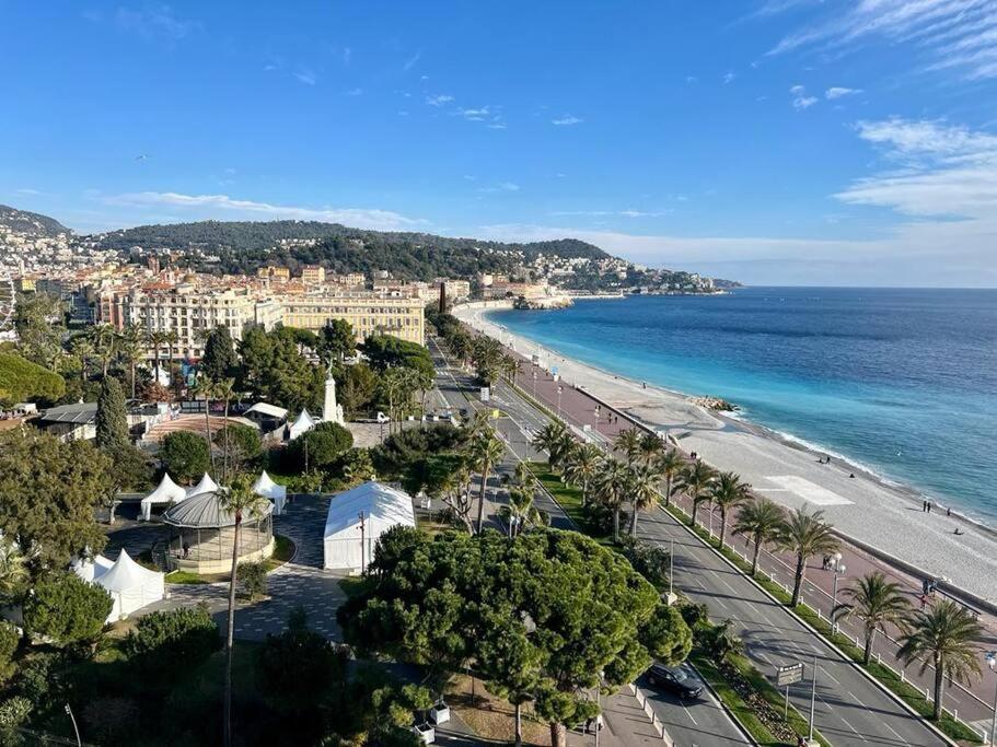 Bd Grosso Apt 4 Prs, 300M Plage, Clim, Parking Niza Exterior foto