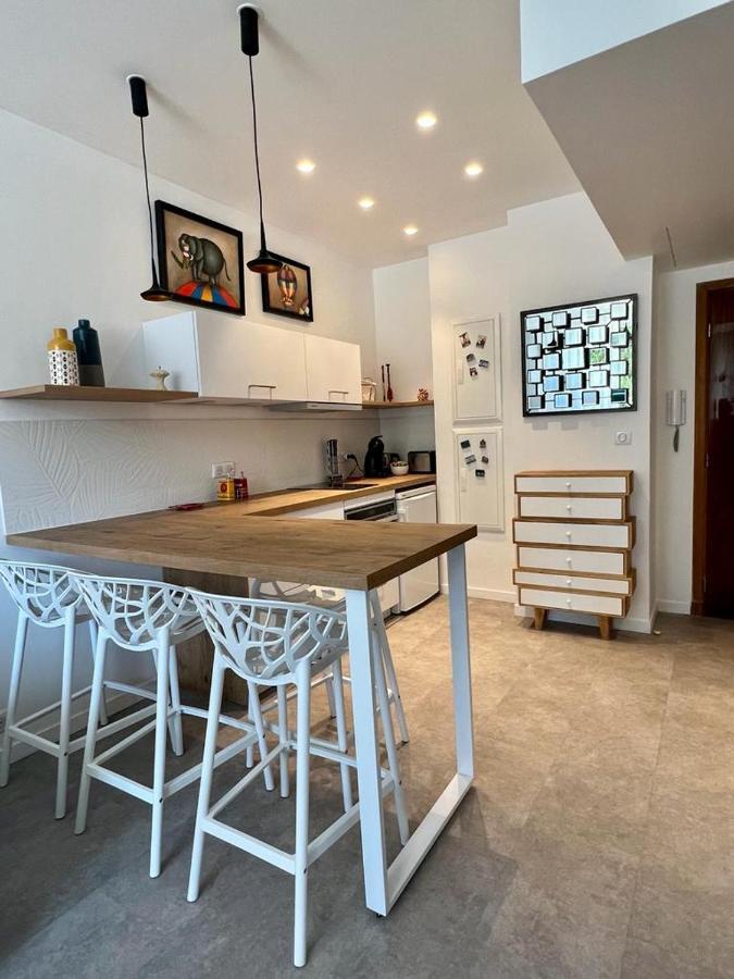 Bd Grosso Apt 4 Prs, 300M Plage, Clim, Parking Niza Exterior foto