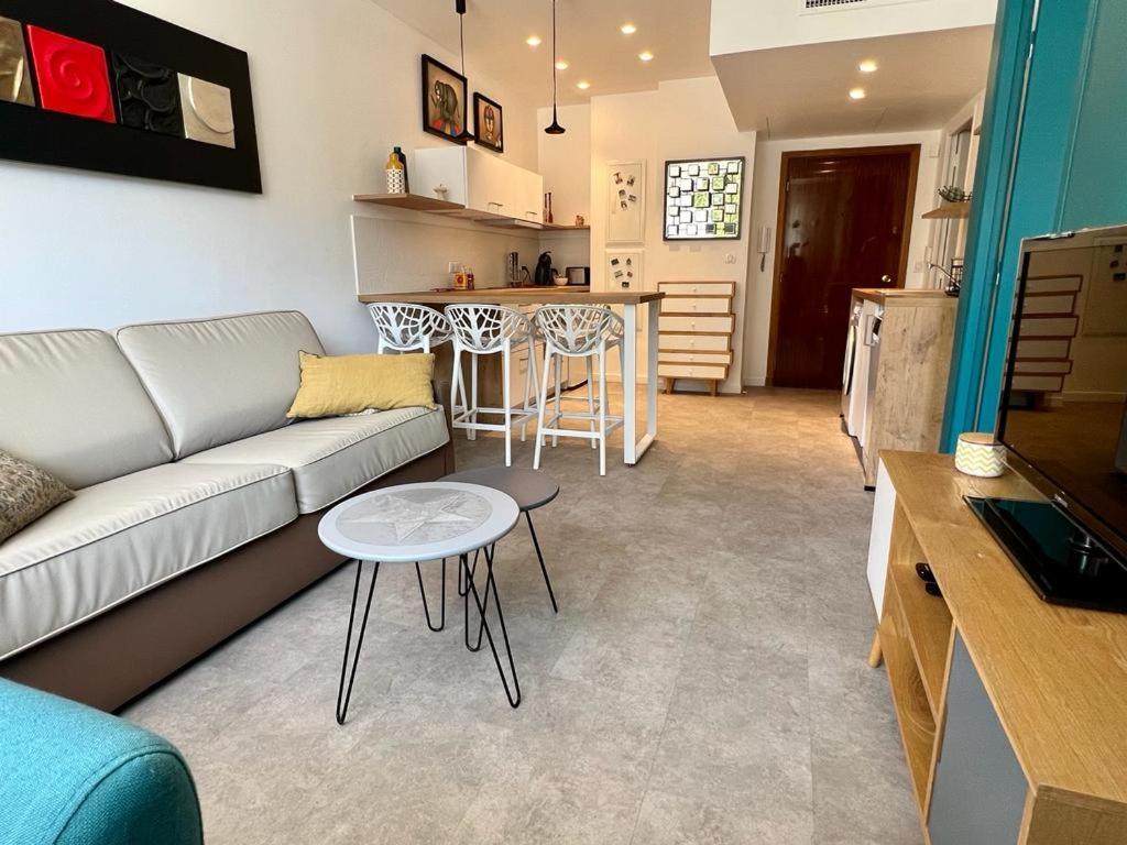 Bd Grosso Apt 4 Prs, 300M Plage, Clim, Parking Niza Exterior foto