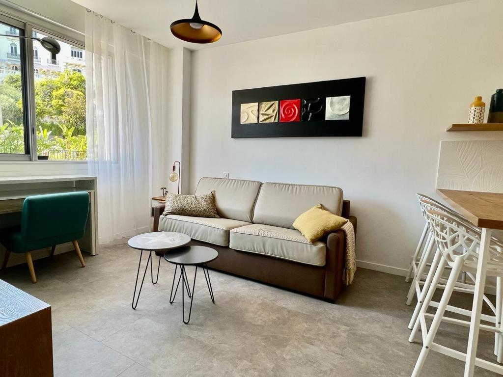 Bd Grosso Apt 4 Prs, 300M Plage, Clim, Parking Niza Exterior foto